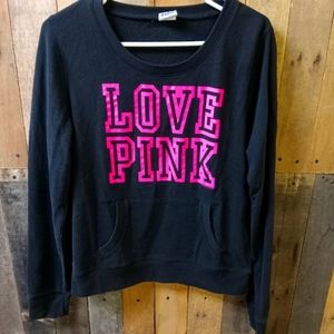 PINK Sweatshirt/Size Large